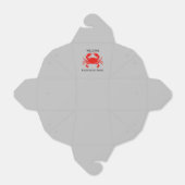 Modern Einfache Rosa Krabbe Meeresfrüchte frisch Geschenkschachtel (Ungefaltet)