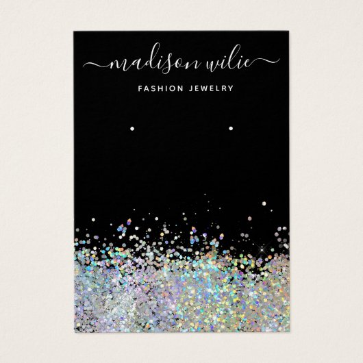 Modern Einfache Schmuckkollektion für Glitzer (Vorderseite)