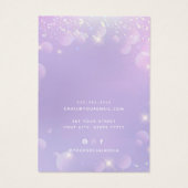 Modern Einfache Schmuckkollektion für Glitzer (Rückseite)