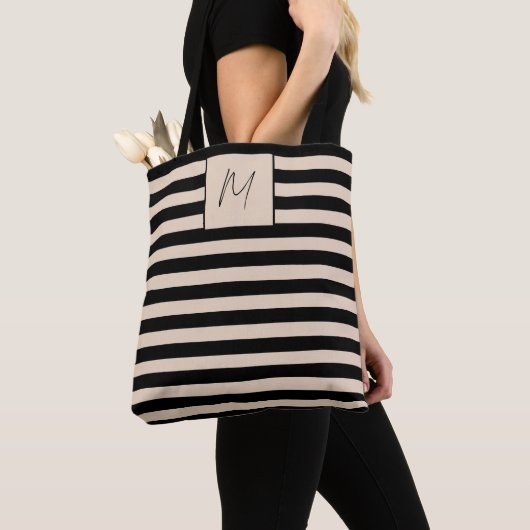 Modern einfache Streifen Tasche (Von Nahem)
