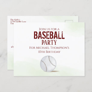 Modern Einfaches Geburt Wasserfarben Niedlich Base Postkarte