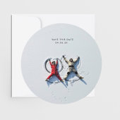 MoDeRN Einfaches MINIMALISTISCHES Foto Save The Date