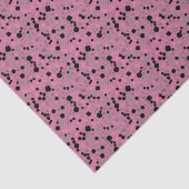 Modern einfaches rosa Terrazzo-Tissue Seidenpapier (Ausschnitt)