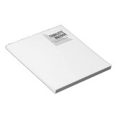 Modern, einfaches, trendiges, minimalistisches Des Notizblock (angewinkelt)