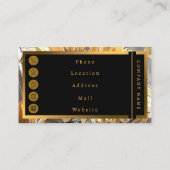 Modern eingerichtete Zimmer Visitenkarte (Rückseite)