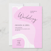 Modern Einladung (Vorderseite)