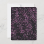 Modern, Elegant Abstract Stationery Flat Note Card Mitteilungskarte (Rückseite)