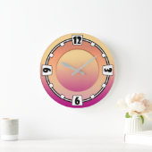 Modern, elegant, abstrakt, dekorativ, Uhr (Zuhause)