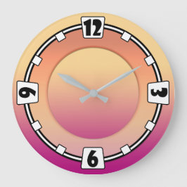 Modern, elegant, abstrakt, dekorativ, Uhr