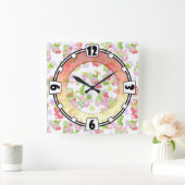 Modern, elegant, abstrakt, dekorativ, Uhr (Zuhause)