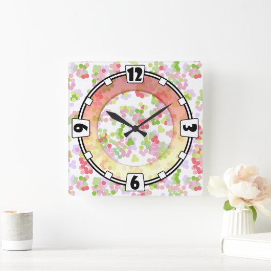 Modern, elegant, abstrakt, dekorativ, Uhr (Zuhause)