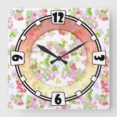 Modern, elegant, abstrakt, dekorativ, Uhr (Vorderseite)