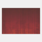 Modern Elegant Blue Red Green Rustic gestreift Geschenkpapier Set (Vorderseite 3)