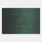 Modern Elegant Blue Red Green Rustic gestreift Geschenkpapier Set (Vorderseite 2)