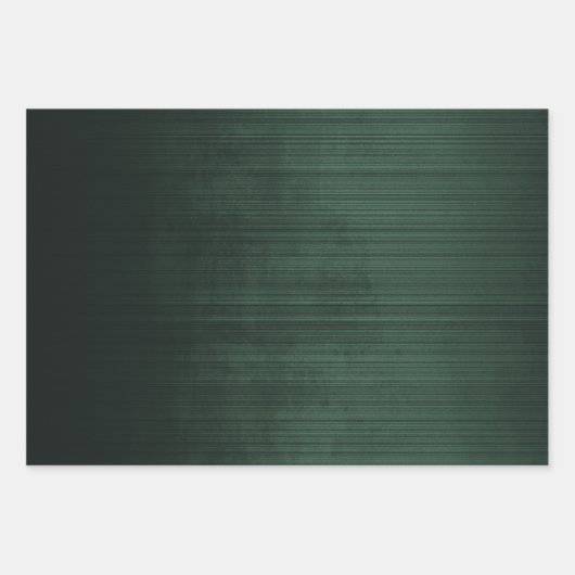 Modern Elegant Blue Red Green Rustic gestreift Geschenkpapier Set (Vorderseite 2)