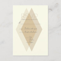 Modern & elegant | Blush Diamond Overlay | RSVP-Ka