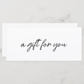 Modern Elegant Business Logo Discount Card (Vorne/Hinten)