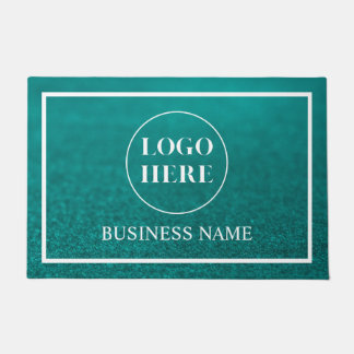 Modern Elegant Business Logo Doormat Fußmatte