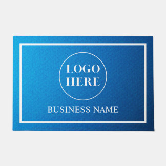 Modern Elegant Business Logo Doormat Fußmatte