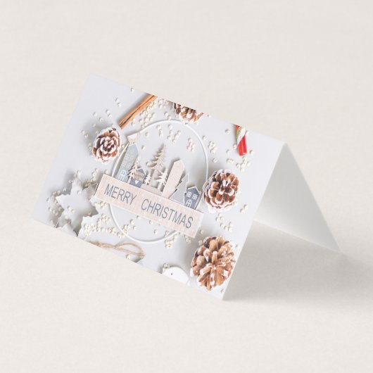 Modern & Elegant Christmas Card – Classic Design (Rückseite)