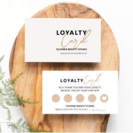 Modern Elegant Cream & Yellow Typography Treuekarte