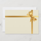 Modern Elegant Custom Business Gift Certificate (Rückseite)