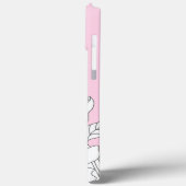 Modern elegant cute girly simple florals Case-Mate iPhone hülle (Rückseite / Links)