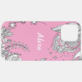 Modern elegant cute girly simple florals Case-Mate iPhone hülle (Rückseite (Horizontal))