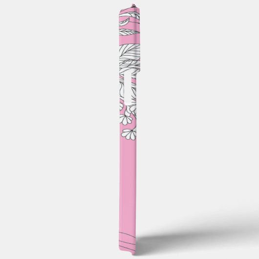 Modern elegant cute girly simple florals Case-Mate iPhone hülle (Rückseite / Rechts)