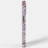 Modern elegant cute purple pearls Valentine’s Day Case-Mate iPhone Hülle (Rückseite / Rechts)