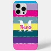 Modern elegant cute simple shiny Case-Mate iPhone hülle (Rückseite)