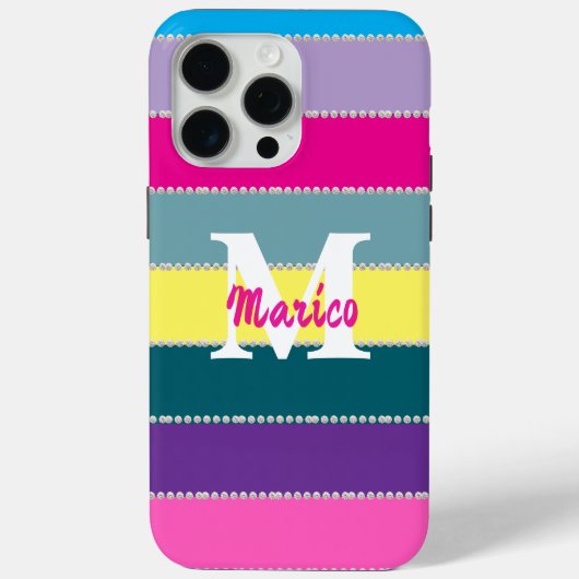 Modern elegant cute simple shiny  Case-Mate iPhone hülle (Rückseite)