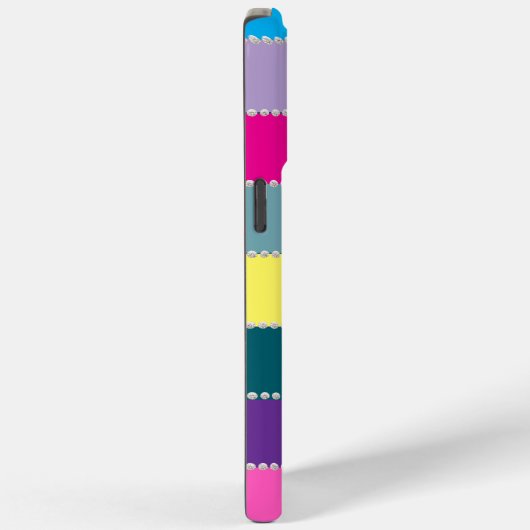 Modern elegant cute simple shiny Case-Mate iPhone hülle (Rückseite / Rechts)