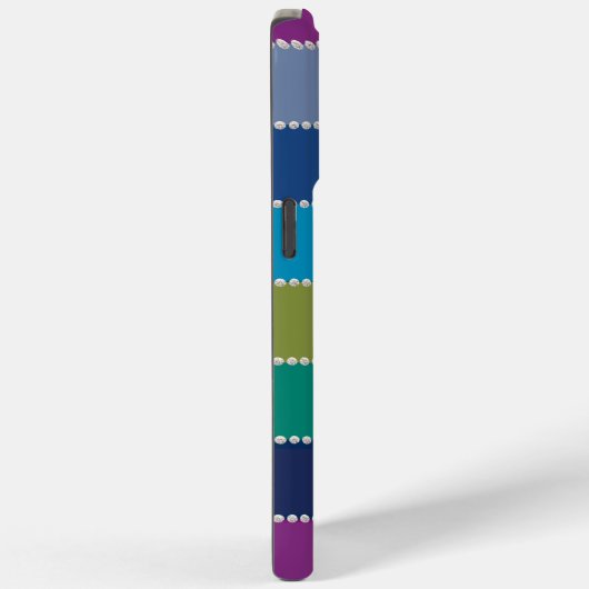 Modern elegant cute simple shiny Case-Mate iPhone hülle (Rückseite / Rechts)