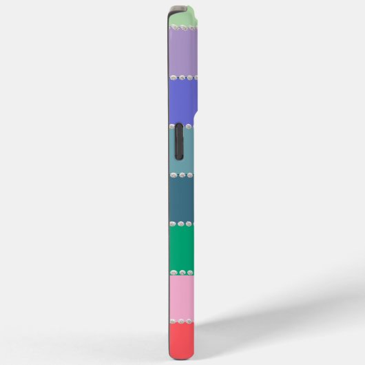 Modern elegant cute simple shiny  Case-Mate iPhone hülle (Rückseite / Rechts)