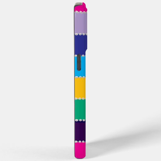 Modern elegant cute simple shiny Case-Mate iPhone hülle (Rückseite / Rechts)