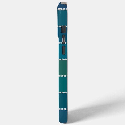 Modern elegant cute simple shiny  Case-Mate iPhone hülle (Rückseite / Links)