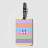 Modern elegant cute simple shiny gepäckanhänger (Vorderseite Vertikal)