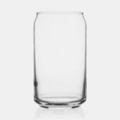 Modern Elegant Handwritten Script Personalized Dosenglas (Links)