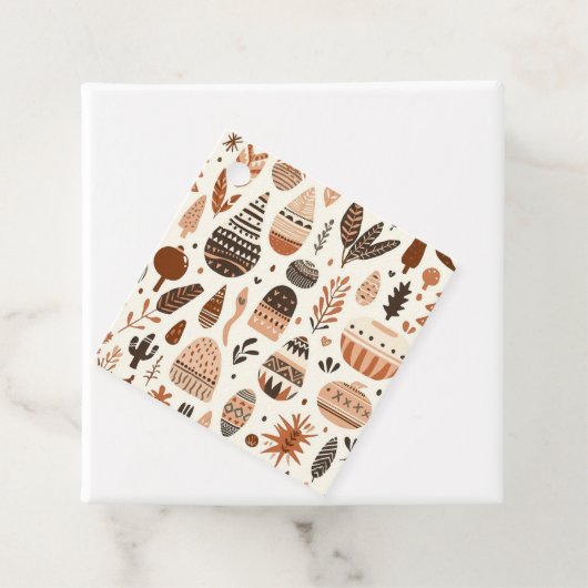 Modern Elegant Luxury Boho Design Geschenkanhänger (Beispiel)