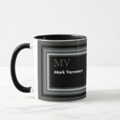 modern/elegant männlich personalisiert tasse (Links)