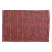 Modern,Elegant ,Maroon Gold Pattern Duvet Cover (Rückseite-Links)