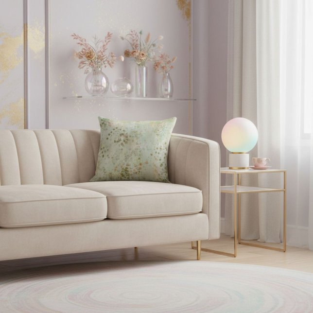  Modern elegant minimalist  trendy watercolor  Kissen (Von Creator hochgeladen)