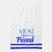 Modern Elegant Mother’s Day|Forever Friend Geschirrtuch (Vertikal)