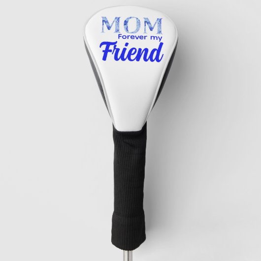 Modern Elegant Mother’s Day|Forever Friend Golf Headcover (Vorderseite)