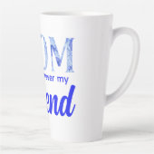 Modern Elegant Mother’s Day|Forever Friend Milchtasse (Rechts)