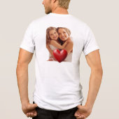 Modern Elegant Mother’s Day| Forever my Friend Tri-Blend Shirt (Rückseite)