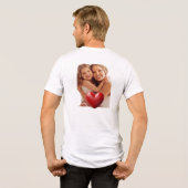 Modern Elegant Mother’s Day| Forever my Friend Tri-Blend Shirt (Rückseite voll)