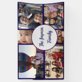 Modern elegant multi photo family stylish  banner (Vertikal)