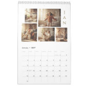 Modern & Elegant Personalized 2026 Calendar Kalender (Jan 2027)
